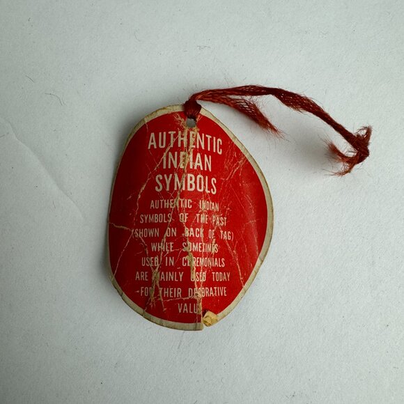 Vintage Native American Indian Pottery Vase Authentic Indian SYMBOLS - Picture 11 of 14